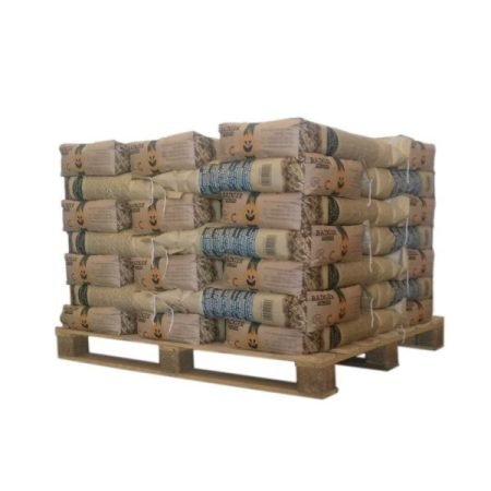 Pellet Badger - 2 palette mit 140 Säcken zu 15 kg