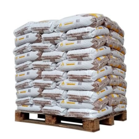 Holzpellets - Sunfire - Holzpalette mit 140 Säcken zu 15 kg