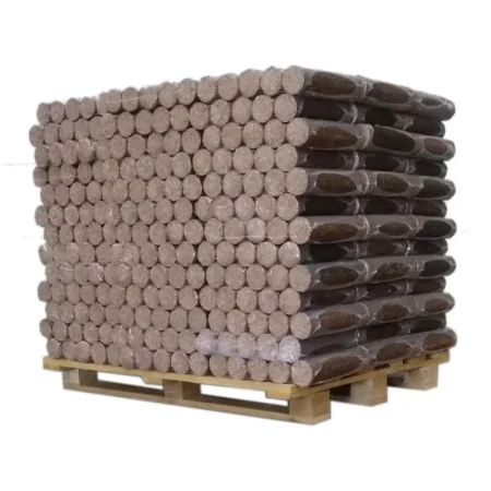 Verdichtetes Holz - Laubholz in palette-1000 Kg